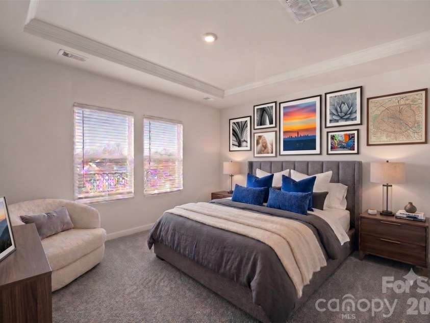 4308 Duplin Drive, Charlotte, NC 28214.  MLS# CAR4397845, YatesRealty ID 22531. Primary Suite - virtually staged