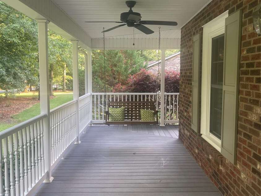 1619 Bellamy Circle, Albemarle, NC 28001.  MLS# CAR4264901, YatesRealty ID 22547. Front Porch