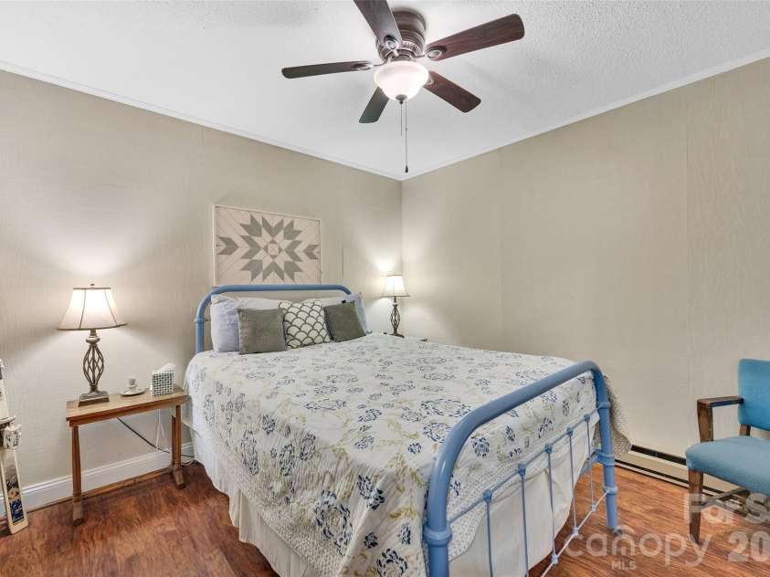 202 Tamarack Road, Beech Mountain, NC 28604.  MLS# CAR4371632, YatesRealty ID 22550. Lower Lvl Bedroom no windows