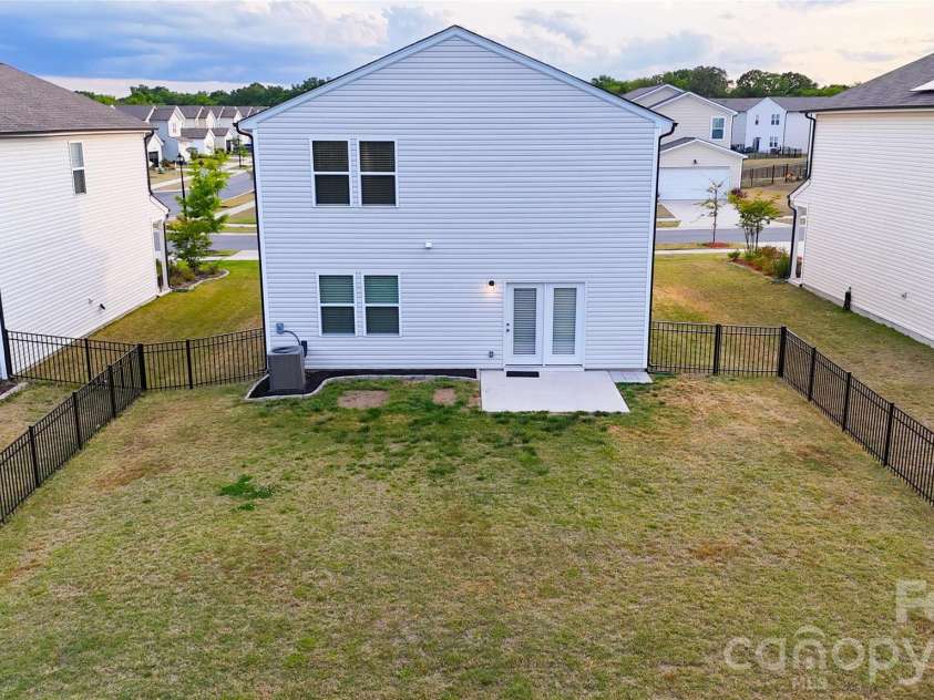 3003 Langhorne Avenue, Concord, NC 28027.  MLS# CAR4376854, YatesRealty ID 22551. Fenced backyard