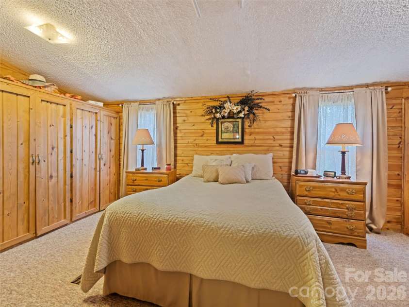 136 Peaceful Valley Drive, Leicester, NC 28748.  MLS# CAR4378331, YatesRealty ID 22556. Second bedroom