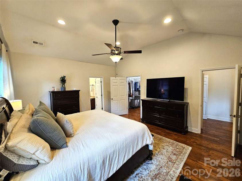 111 Old Hickory Drive, Morganton, NC 28655.  MLS# CAR4376856, YatesRealty ID 22559. Primary Bedroom