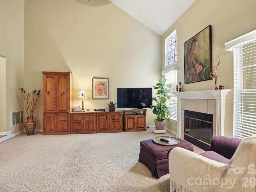 19823 Henderson Road, Cornelius, NC 28031.  MLS# CAR4377209, YatesRealty ID 22560. Neutral carpet and paint