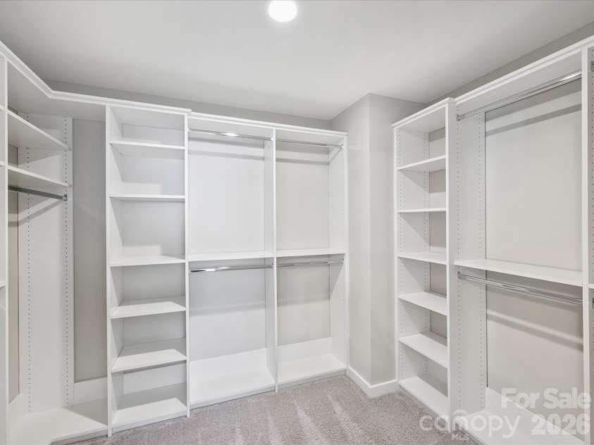 111 Cranford Drive, Pineville, NC 28134.  MLS# CAR4381418, YatesRealty ID 22566. Primary closet