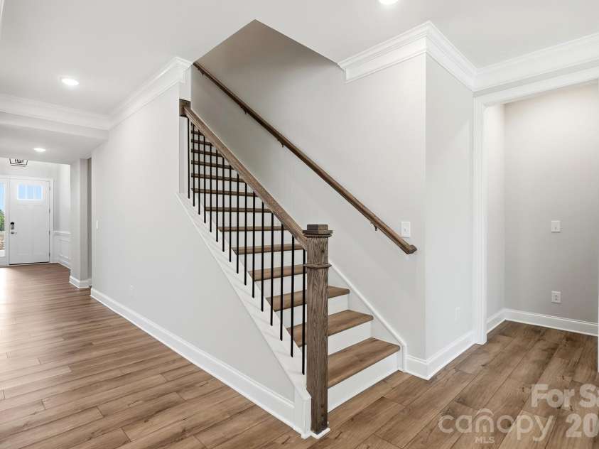 3050 Constitution Lane, Gastonia, NC 28056.  MLS# CAR4349382, YatesRealty ID 22570. Staircase