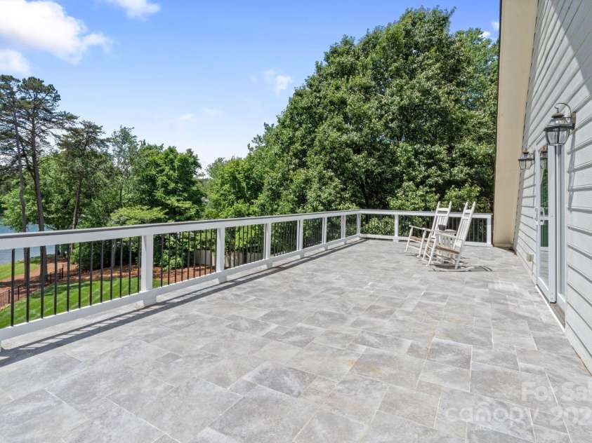 17112 Green Dolphin Lane, Cornelius, NC 28031.  MLS# CAR4251860, YatesRealty ID 22580. Gorgeous lakeview from the Patio of the2nd level primary suite