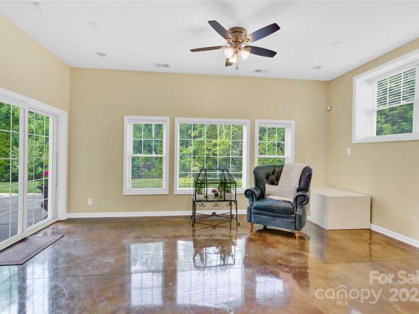 7480 Katelyn Court, Harrisburg, NC 28075.  MLS# CAR4263939, YatesRealty ID 22585. Lower-Level Reading Nook