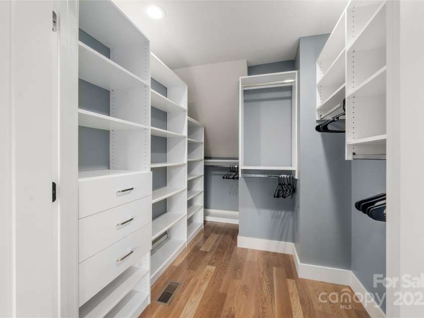 231 Westridge Farm Drive, Asheville, NC 28804.  MLS# CAR4265956, YatesRealty ID 22588. Bedroom 2 walk-in closet