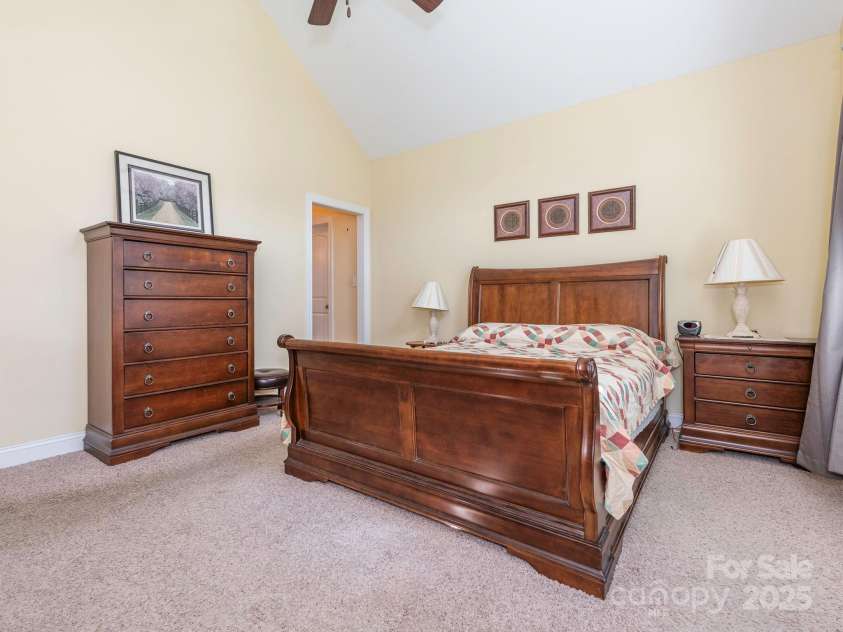 3697 Travertine Drive, Lancaster, SC 29720.  MLS# CAR4271522, YatesRealty ID 22592. Primary Bedroom