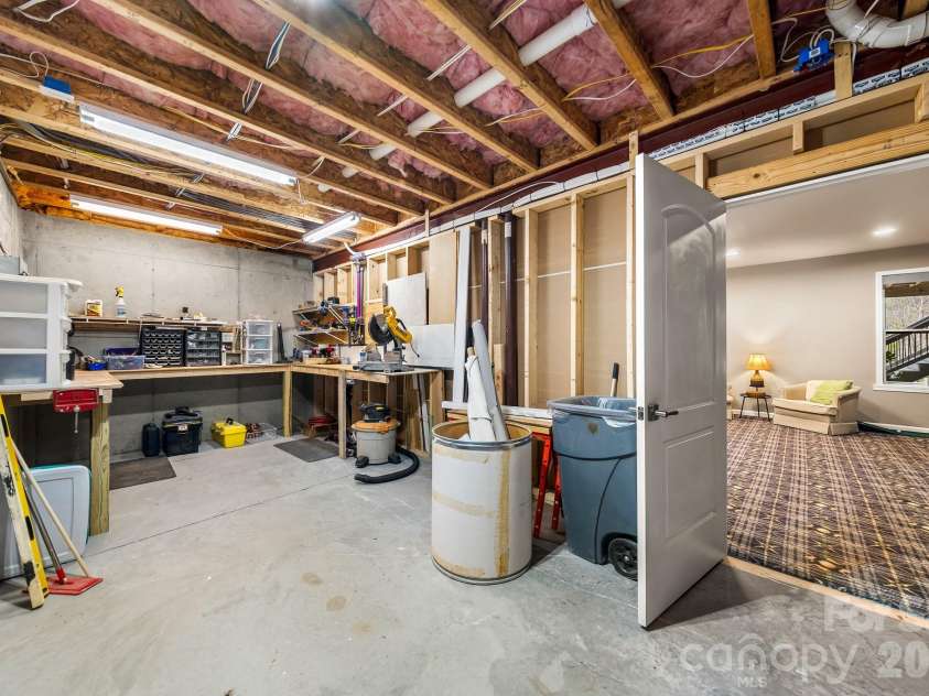 6008 Candlestick Lane, Lancaster, SC 29720.  MLS# CAR4366162, YatesRealty ID 22592. Basement Storage