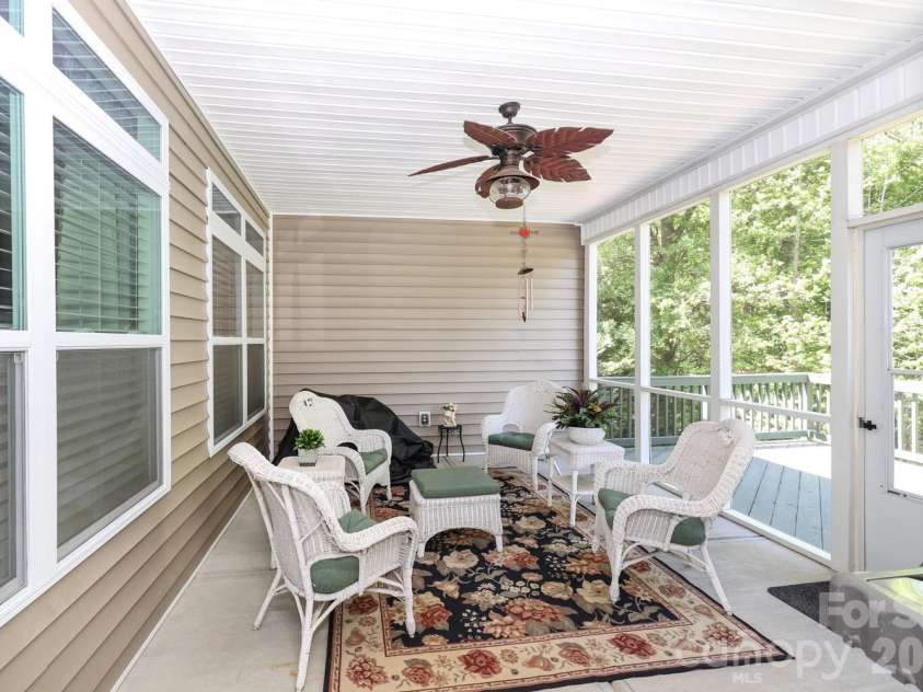 2217 Chapel Gate Drive, Rock Hill, SC 29732.  MLS# CAR4340623, YatesRealty ID 22593. SCREENED PORCH