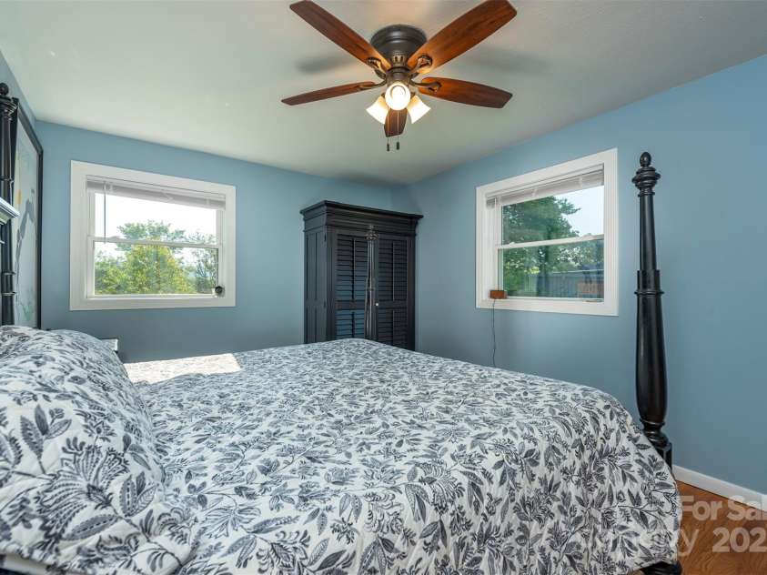39 Pershing Road, Asheville, NC 28805.  MLS# CAR4262949, YatesRealty ID 22596. Primary Bedroom (end of hall)