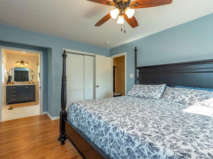 39 Pershing Road, Asheville, NC 28805.  MLS# CAR4262949, YatesRealty ID 22596. Primary Bedroom (end of hall)