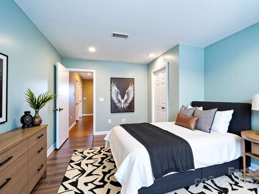 39 Pershing Road, Asheville, NC 28805.  MLS# CAR4321387, YatesRealty ID 22596. Virtually Staged 3rd Bedroom/Office Option 1