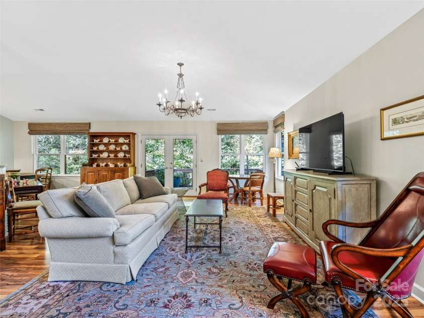 73 Ridgetop Circle, Brevard, NC 28712.  MLS# CAR4307459, YatesRealty ID 226. Vaulted ceiling