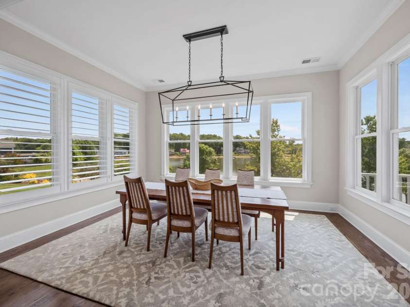 122 Sisters Cove Court, Mooresville, NC 28117.  MLS# CAR4368583, YatesRealty ID 22607. Formal Dining