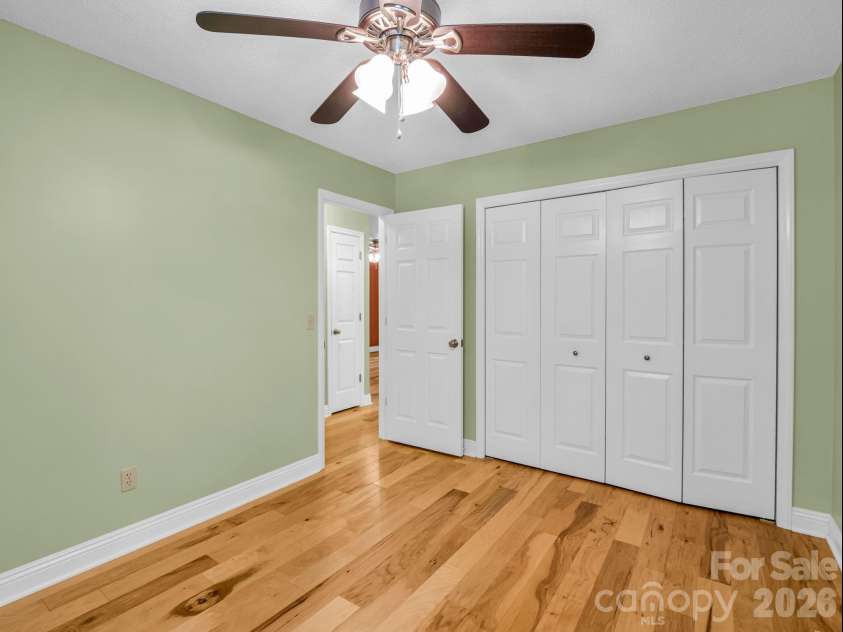 156 Deer Run, Hendersonville, NC 28739.  MLS# CAR4397683, YatesRealty ID 22616. Bedroom 3