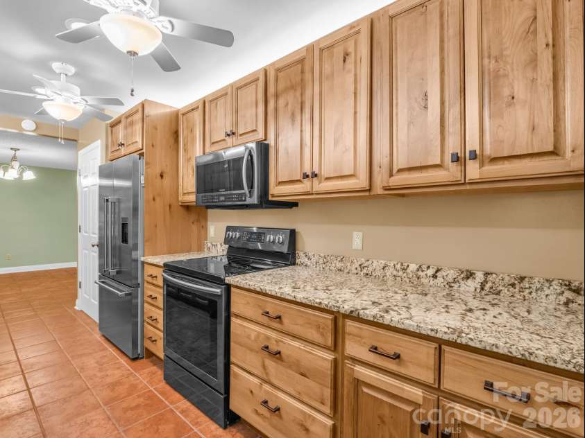 156 Deer Run, Hendersonville, NC 28739.  MLS# CAR4397683, YatesRealty ID 22616. Updated KitchenKitchen with Granite Countertops