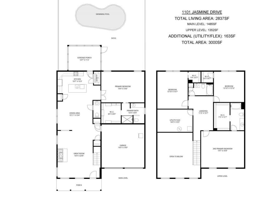 1101 Jasmine Drive, Fort Mill, SC 29707.  MLS# CAR4381607, YatesRealty ID 22622. 