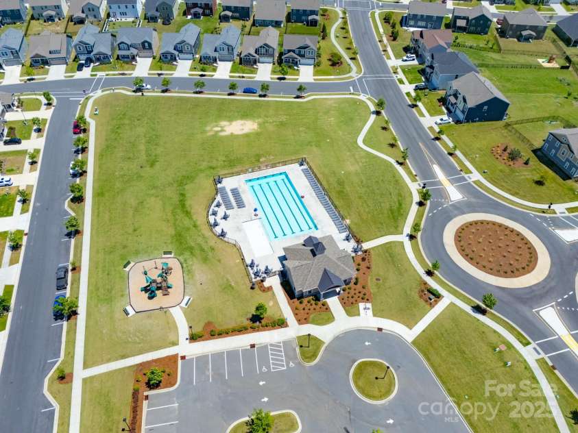 1004 Earlston Road, Indian Trail, NC 28079.  MLS# CAR4263566, YatesRealty ID 22623. Amenity Center Clubhouse and Pool