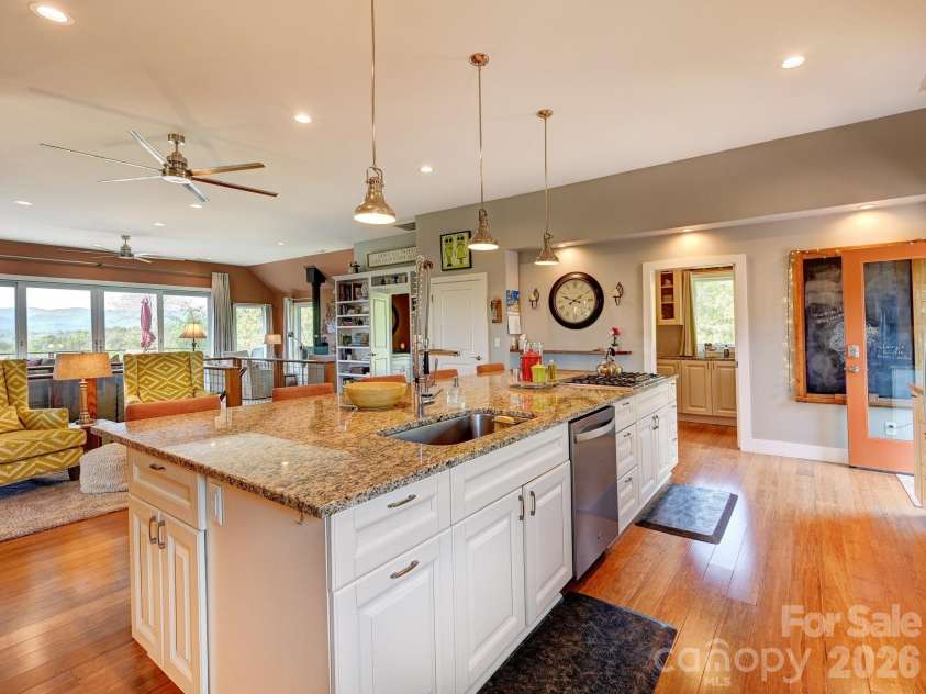 44 Dane Acres Drive, Alexander, NC 28701.  MLS# CAR4368207, YatesRealty ID 22624. A fabulous place to gather!