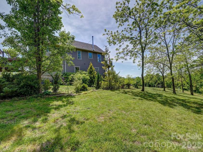 44 Dane Acres Drive, Alexander, NC 28701.  MLS# CAR4368207, YatesRealty ID 22624. Backyard