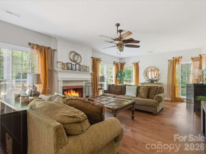 1101 Baldwin Lane, Waxhaw, NC 28173.  MLS# CAR4378491, YatesRealty ID 22625. Family Room