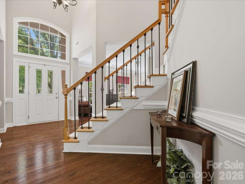 1101 Baldwin Lane, Waxhaw, NC 28173.  MLS# CAR4378491, YatesRealty ID 22625. Foyer