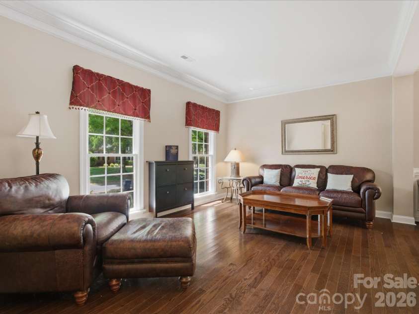 1101 Baldwin Lane, Waxhaw, NC 28173.  MLS# CAR4378491, YatesRealty ID 22625. Living Room/Office/Flex Room