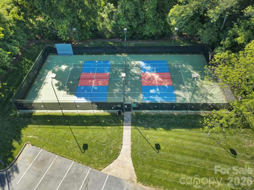 1101 Baldwin Lane, Waxhaw, NC 28173.  MLS# CAR4378491, YatesRealty ID 22625. Tennis/Pickleball Court Combo