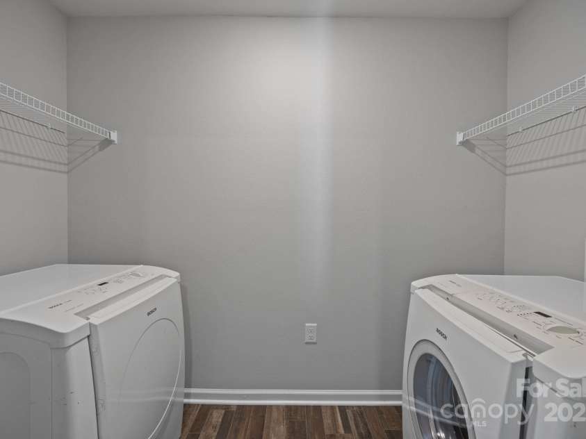 163 Kipling Lane, Kings Mountain, NC 28086.  MLS# CAR4311069, YatesRealty ID 2263. Laundry room with washer and dryer included