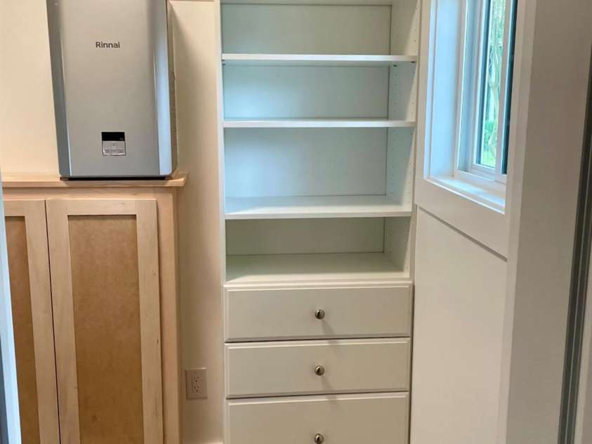 85 Archer Street, Granite Falls, NC 28630.  MLS# CAR4259027, YatesRealty ID 22631. Primary BR built-ins