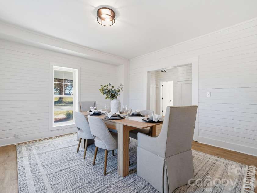 828 Main Street, Mount Pleasant, NC 28124.  MLS# CAR4330011, YatesRealty ID 22637. Dining Area/ Living Room