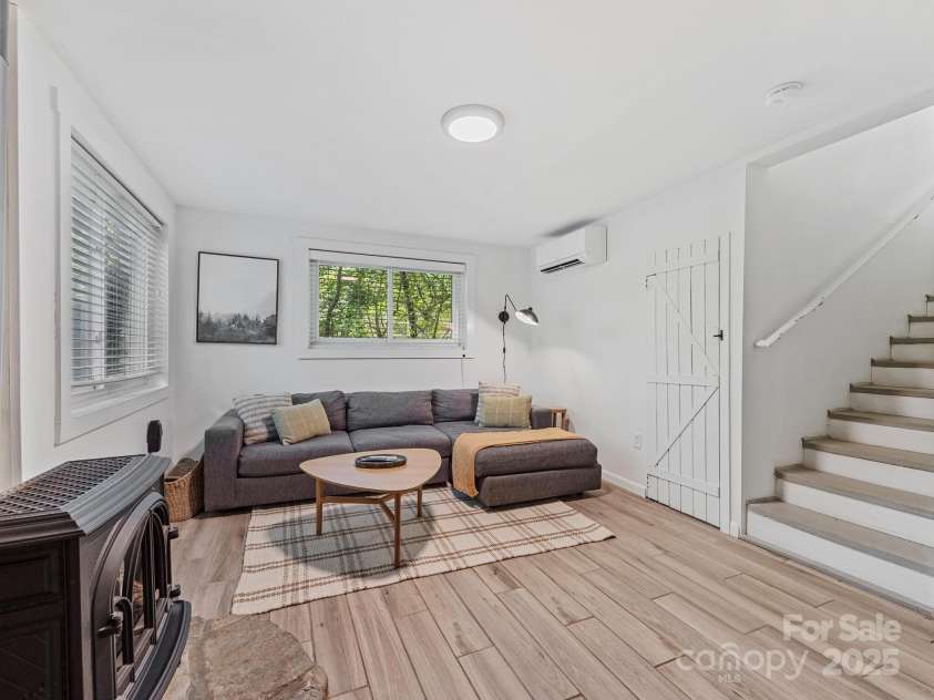 24 Iroquois Street, Black Mountain, NC 28711.  MLS# CAR4251240, YatesRealty ID 22645. Lower Level W/Mini-Split