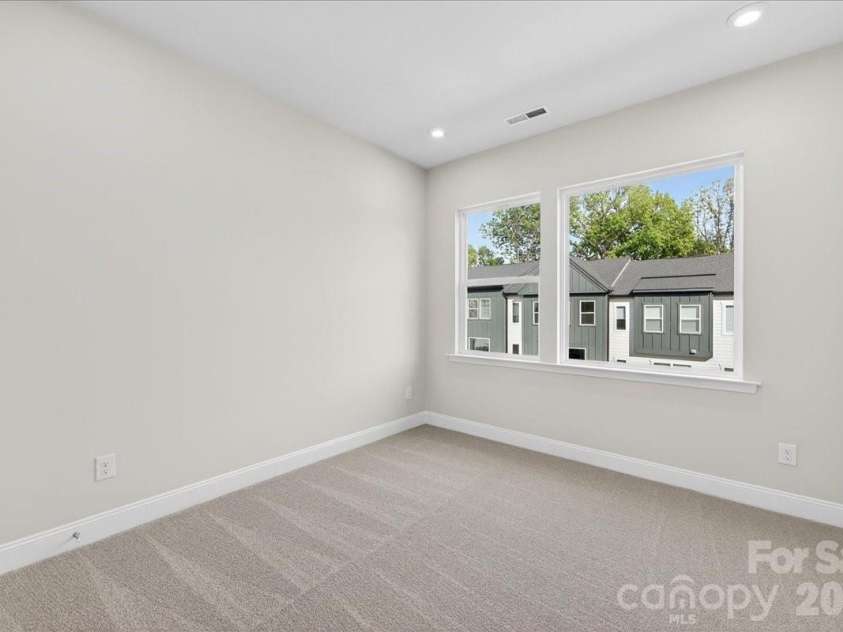 7933 Cedarsmith Court, Charlotte, NC 28217.  MLS# CAR4367732, YatesRealty ID 22647. Secondary Bedroom