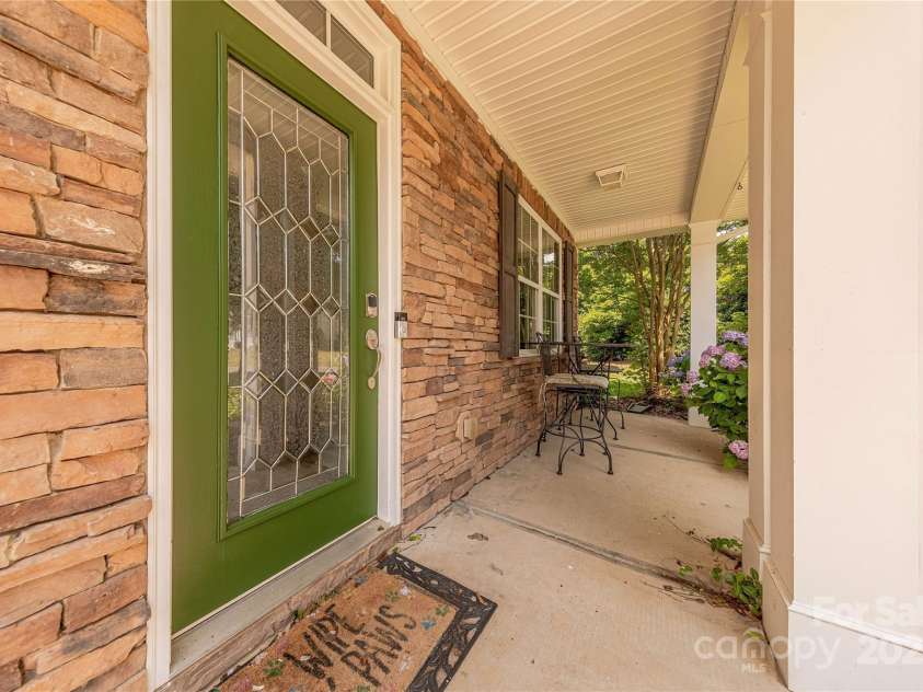 516 Fair Oaks Drive, Fort Mill, SC 29708.  MLS# CAR4267064, YatesRealty ID 22648. Covered Rocking Chair Front Porch
