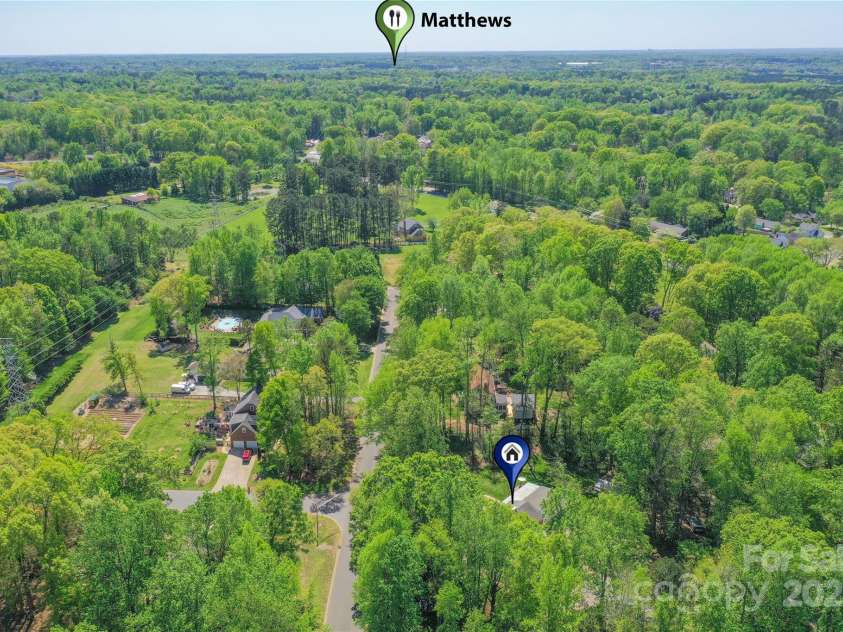 3232 Kale Lane, Matthews, NC 28105.  MLS# CAR4245282, YatesRealty ID 22649. 