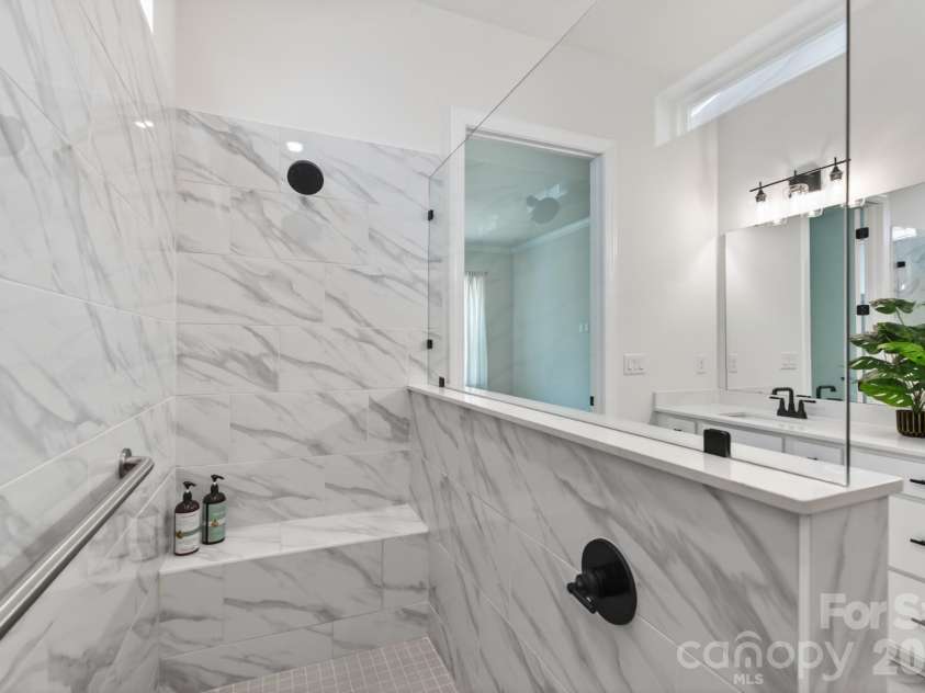 1405 Encore Lane, Waxhaw, NC 28173.  MLS# CAR4366207, YatesRealty ID 22650. Primary Bathroom Shower