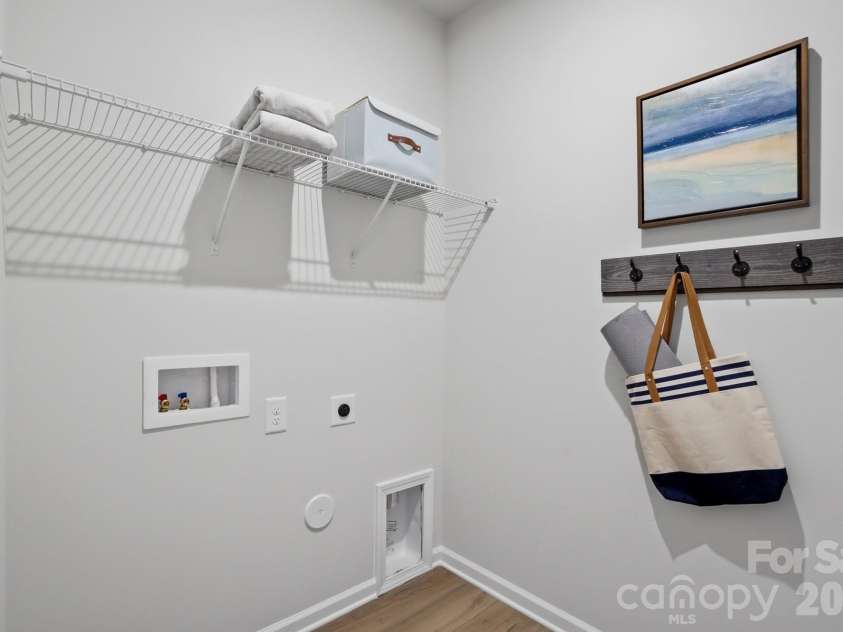1339 Honey Trail Trail, Monroe, NC 28112.  MLS# CAR4376548, YatesRealty ID 22654. Down stairs laundry