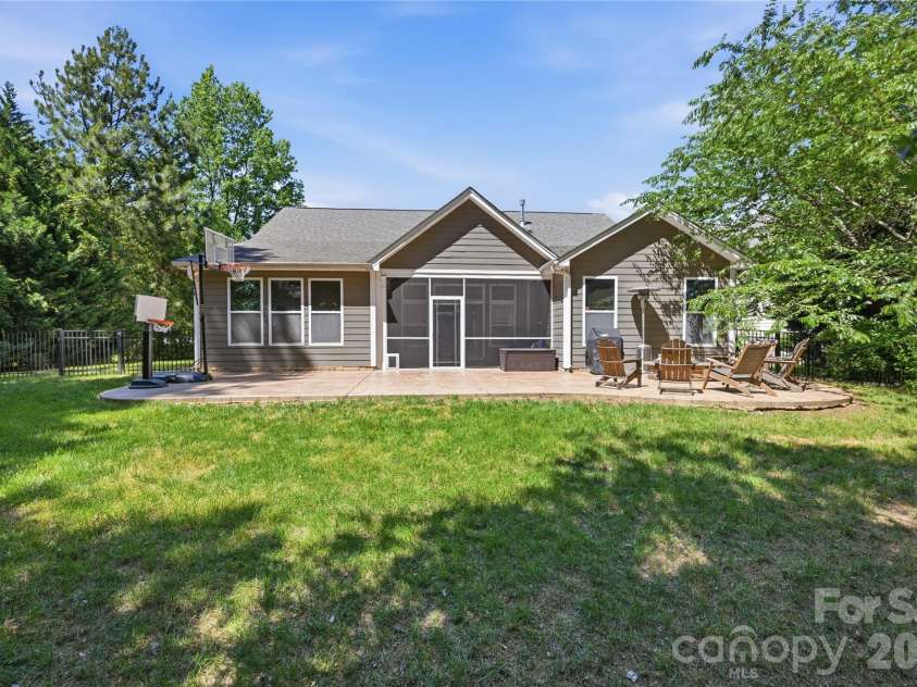 4341 Bright Road, Charlotte, NC 28214.  MLS# CAR4382010, YatesRealty ID 22660. Back of home view