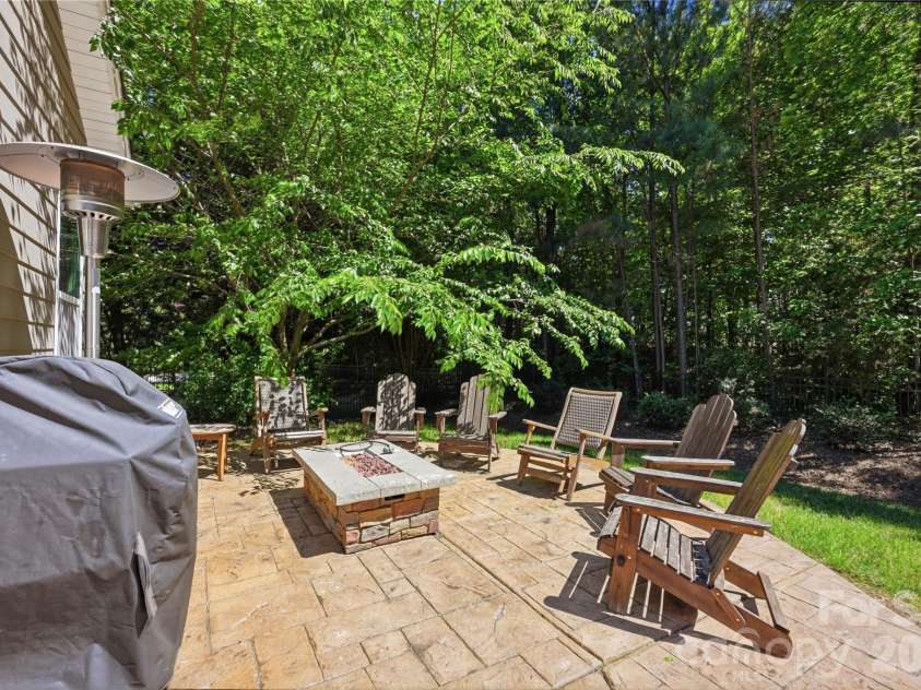 4341 Bright Road, Charlotte, NC 28214.  MLS# CAR4382010, YatesRealty ID 22660. Expansive stone patio