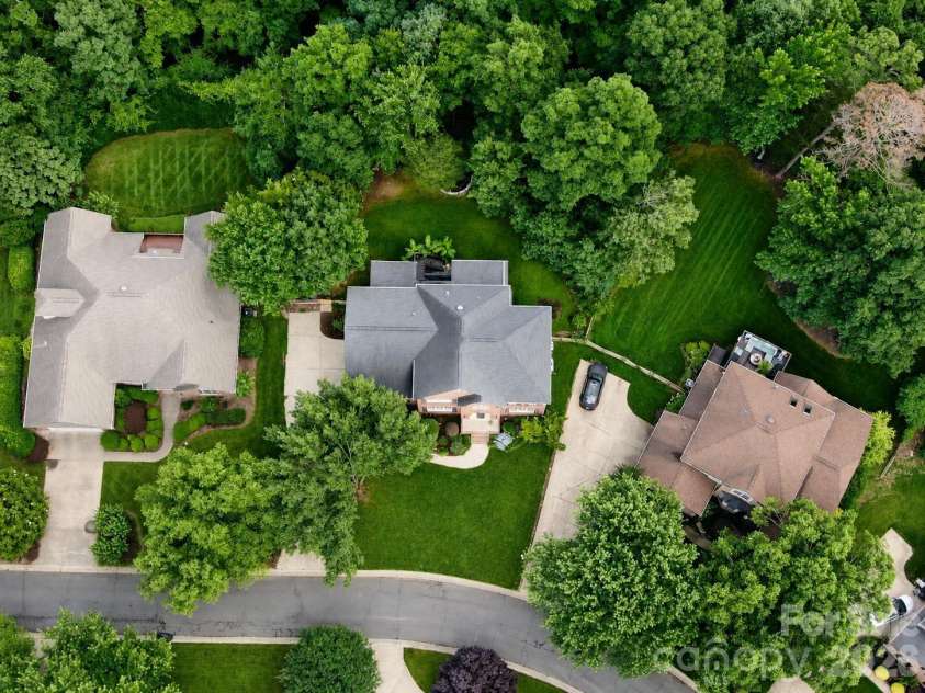 1675 Sanridge Wind Lane, Charlotte, NC 28262.  MLS# CAR4402779, YatesRealty ID 22662. Drone Picture