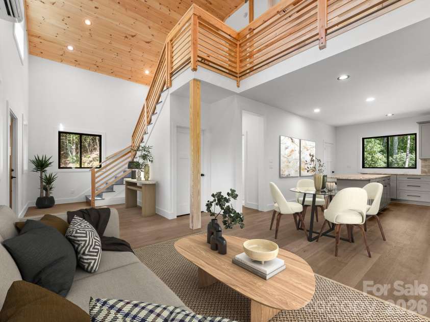 114 Phivo Drive, Balsam Grove, NC 28708.  MLS# CAR4423780, YatesRealty ID 22663. Virtually Staged