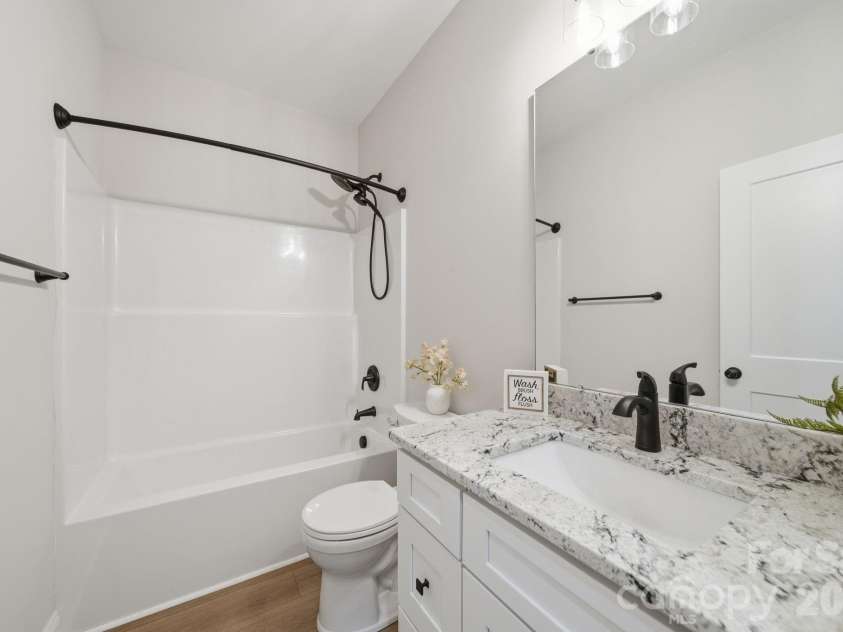 6721 Jesse Rushing Road, Marshville, NC 28103.  MLS# CAR4371429, YatesRealty ID 22668. Secondary bathroom
