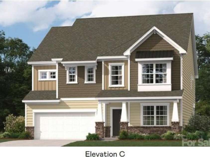 1309 Swift Lane, Belmont, NC 28012.  MLS# CAR4372779, YatesRealty ID 22672. Elevation C