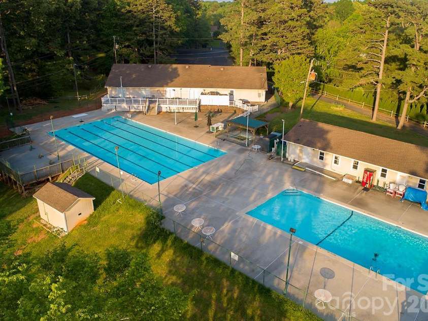 14040 Hackamore Drive, Matthews, NC 28105.  MLS# CAR4366899, YatesRealty ID 22676. Pool will be open Memorial Day weekend through Labor Day weekend!  