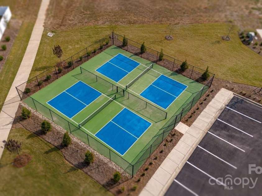 1344 Secrest Commons Court, Monroe, NC 28112.  MLS# CAR4233474, YatesRealty ID 2268. Pickle ball courts