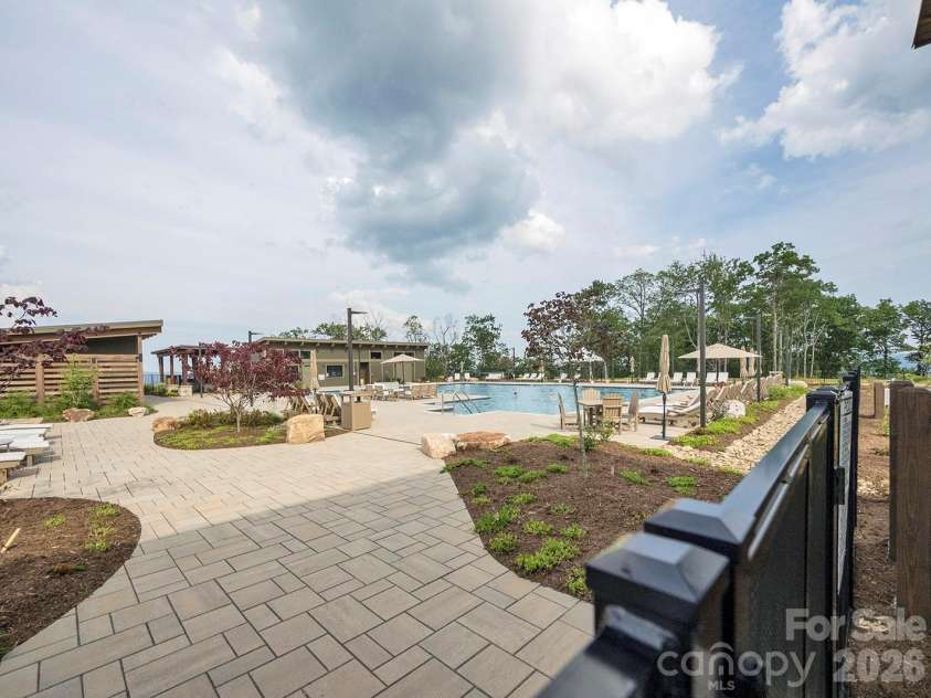 198 Ramblestone Terrace, Boone, NC 28607.  MLS# CAR4310006, YatesRealty ID 2268. Jr Olympic size pool with Trailside Eats and covered pavilion