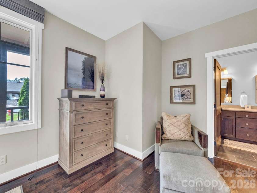 198 Ramblestone Terrace, Boone, NC 28607.  MLS# CAR4310006, YatesRealty ID 2268. Primary bedroom sitting nook