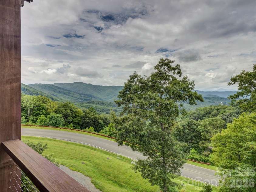 198 Ramblestone Terrace, Boone, NC 28607.  MLS# CAR4310006, YatesRealty ID 2268. View from rear deck